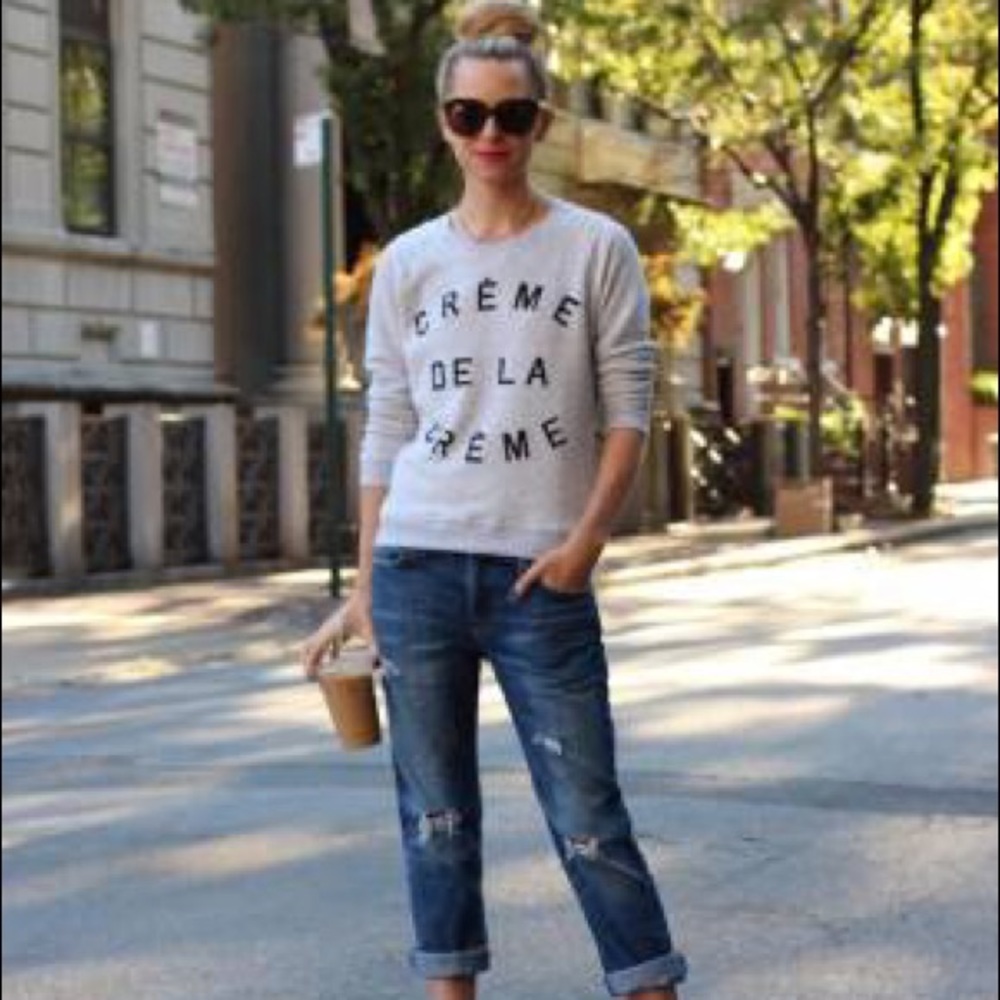 Zoe Karssen “Creme de la Creme” sweatshirt